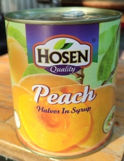 Đào ngâm Hosen 825gr