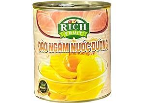 Đào ngâm Rich 820g
