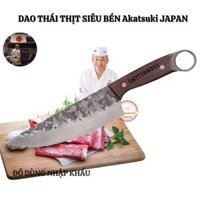 Dao nhà bếp lọc thịt AkatsuKi hàng nhập Japan siêu bén bằng thép xanh cacbon 3 lớp không gỉ