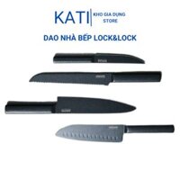 Dao Nhà Bếp LocknLock Bằng Thép Không Gỉ, Dao Cắt Bánh Mỳ, Gọt Trái Cây CKK311 CKK312 CKK313 CKK314 Katigiadung