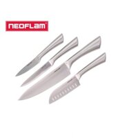 Dao nhà bếp Neoflam, Dao làm bằng inox 430 không gỉ, Lưỡi thép cacbon 3CR14 chống mài mòn, độ sắc cao - Tigerstore