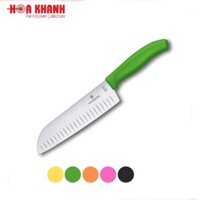 Dao nhà bếp Santoku 17cm cạnh sáo – BST Rose Wood – Victorinox – có vỏ hộp