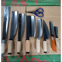 dao nhà bếp.1 bộ dao 9 món giá bán 160k