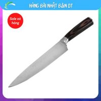 Dao Nhật bản seki thái thịt tay cầm bằng gỗ màu dao thái sashimi dao thái dao nấu ăn dao nhà bếp - Cao Cấp siêu bén