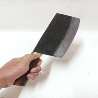 DAO NHÍP XE BẢNG VUÔNG CÁN GỖ CHẶT XƯƠNG SƯỜN,HEO,GÀ,VỊT...