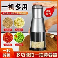 Dao Pat Hướng dẫn sử dụng Đức, thép không gỉ 304, công nghệ đen, dụng cụ nghiền tỏi, dụng cụ làm tỏi, máy cắt tỏi, máy nghiền tỏi LH