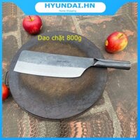 Dao phay chặt xương 800gram cán sắt, dao làm bếp bằng thép nhíp 100% xưởng rèn nghê gia truyền dao kéo Đa sỹ