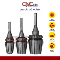 Dao phay CNC mũi cắt CNC gỗ  2 me 3 cánh Thẳng  3mm 4mm 5mm 6mm