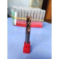 Dao phay hợp kim 55HRC 4me 8mm-10mm-12mm - Gia công thép thường S45c,SS400,CT3