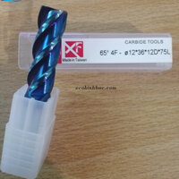 Dao Phay Ngón D8*D8*60 4F-65HRC Phủ Nano – Gia công sau nhiệt.