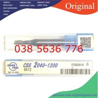 Dao phay ngón Endmill Dia 4x12 Union Tool