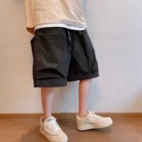 Dạo Phố Cao Cấp Chống Mài Mòn Quần Short Nam Mùa Hè Chống Bụi Bẩn Chống Mài Mòn Thiết Kế Bỏ Túi Lớn Cảm Thấy Ruffian Đẹp Trai