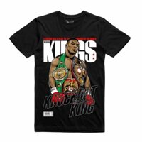 Dạo phố mới theo yêu cầu Kings Iron Mike Tyson Áo thun đen