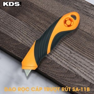 Dao rọc cáp, cán nhựa- khóa trượt KDS SA-11B