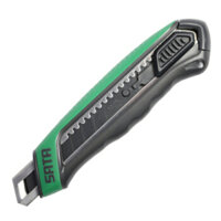 Dao rọc chuyên dụng 18mm Thân nhựa ABS bọc cao su Lưỡi dao: thép SK2 không gỉ  - 93482