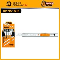 Dao rọc giấy ( 1 hộp 48 cái ) INGCO HKNS1806