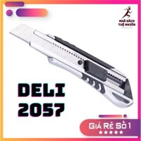 Dao rọc giấy deli 2057 đồ cắt giấy inox deli dao trổ giấy lớn inox deli CAM KẾT CHÍNH HÃNG