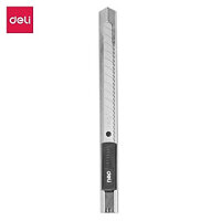 Dao rọc giấy Deli chất liệu kim loại với lưỡi thép SK5, 1 cái - 2058