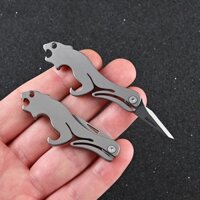 Dao rọc giấy,rạch thùng dã ngoại EDC mini (420j-05)