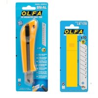 Dao Rọc Hạng Nặng BN-AL và Lưỡi dao LB-10B cắt giấy, bìa cứng