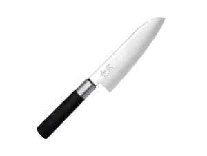 Dao Santoku Kai Wasabi Black 16.5cm