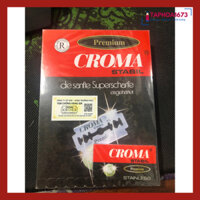 Dao Tem Cạo Râu CROMA Đẹp (Hộp 20 Tép)