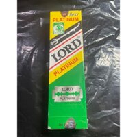 Dao Tem LORD Cạo Râu Đẹp (Hộp 200 Lưỡi)