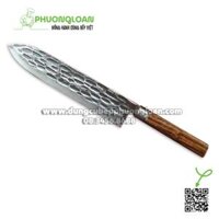 Dao thái chống dính cán gỗ cẩm chỉ