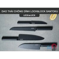 Dao thái chống dính Lock&Lock Santoku , Chef , Paring , Bread Knife đúc nguyên khối CKK311 CKK312 CKK313 CKK314