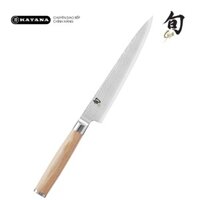 Dao thái đa dụng cao cấp KAI Nhật Bản - Shun Classic White Utility thép VG-Max Damascus 69 lớp DM0701W (150mm)