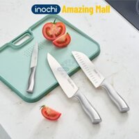 Dao thái Dao Santoku Dao gọt cán liền nguyên khối Inochi Sakai SLEEK chất liệu thép cứng cáp sắc bén Inochi Amazing Mall