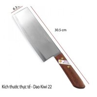 Dao Thái lan cán gỗ cao cấp, dao thái kiwi 21, 22 chính hãng thái thịt, đồ tươi sống, thực phẩm chất liệu inox siêu sắc