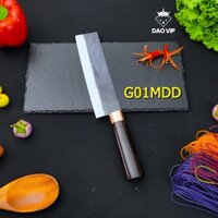 Dao thái lọc nhíp xe cán gỗ mun 18cm DAO VIP G01MDD