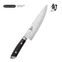 Dao thái thịt cá cao cấp KAI Nhật Bản - Shun Kaji Chef thép SG-2 Damascus 33 lớp KDM0006 (200mm)