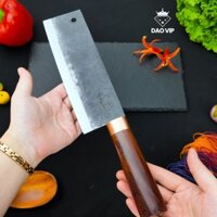 Dao thái thịt cá nhíp xe cán gỗ cẩm 20cm G02DD DAO VIP