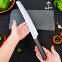Dao thái thịt cá thép không rỉ cán gỗ DNK30 DAO VIP