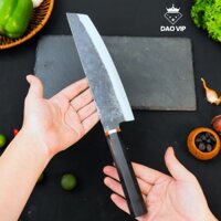 Dao thái thịt cá thép nhíp cán gỗ mun DN23 DAO VIP