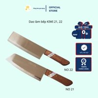 Dao Thái Thịt, Cắt Trái Cây, Dao Thailan Dao Làm Bếp Kiwi 21, 22 Made In Thailand Cán Gỗ Mta-Mart Sắc, Bén, Dày Dặn