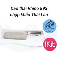 Dao thái thịt siêu sắc Thái Lan Rhino No 893. Dao cực sắc bền và dễ vệ sinh.