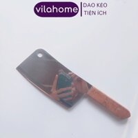Dao Thái Thịt Vilahome, Dao Thái Thương Mại Kiwi Thái Thịt Bản To Chất inox Chắc Tay Sắc Bén Dao 850
