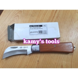 Dao thợ điện cán gỗ Kingtony 7934-45