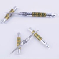 Dao Tỉa Hoa Quả, Điêu Khắc Rau Củ 2 Đầu Lưỡi – Thép Không Gỉ, Sắc Bén, Tiện Dụng