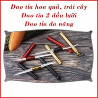 Dao tỉa hoa quả, trái cây, rau củ dao tỉa hoa 2 đầu lưỡi