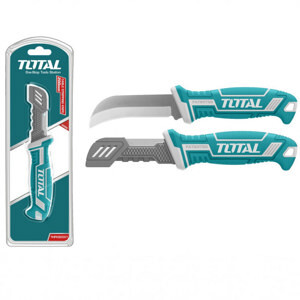 Dao tước dây cáp lưỡi cong 200mm Total THT51882