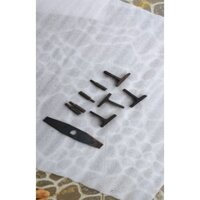 Dao và búa nghiền dùng để tháy thế cho máy xát gạo , nghiền bột mini