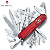 Dao Xếp Cắm Trại Đa Năng Victorinox Swiss Champ 91mm (Ruby)