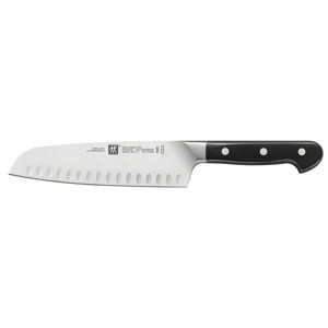 Dao Zwilling Pro Santoku With Hollow Egde