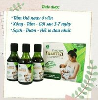 DAO'SPA MAMA - SET 3 CHAI TẮM GỘI THẢO DƯỢC SAU SINH
