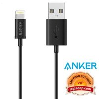 Dâp cáp Anker Cable chuẩn MFI sạc điên thoại iPhone nhanh Siêu bền - Hàng nhà giàu của Agiadep.com