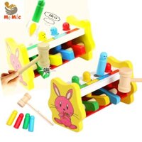 Đập Chuột - Đồ Chơi Gỗ Thông Minh Rèn Luyện Vận ĐỘng, Tinh Mắt, Nhanh Tay, Tư Duy cho trẻ [Shop Mẹ Mốc] ,ĐC